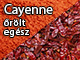 Cayenne bors